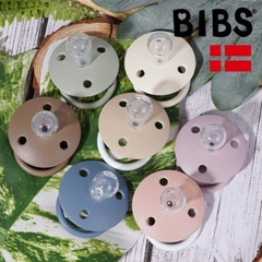 TY NGẬM BIBS DELUX SILICON ĐAN MẠCH 0-3 TUỔI