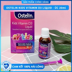 OSTELIN KIDS VITAMIN D3 LIQUID - ÚC 20ml