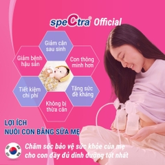 Máy Hút Sữa Điện Đôi Spectra 9 Plus Chính Hãng Hàn Quốc (Bảo Hành 12 tháng)