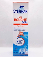 Xịt Mũi Cá Heo Cam Sterimar Blocked Nose Baby 100ml Cho Trẻ Từ 3 Tháng Đến 3 Tuổi 2026 – Xịt Mũi Muối Biển Ưu Trương Sterimar Blocked Nose Baby Điều Trị Tắc Mũi Ngạt Mũi Sổ Mũi Làm Sạch Dịch Nhầy Hỗ Trợ Thở Dễ Dàng An Toàn 100% Tự Nhiên Chính Hãng Pháp Giá Rẻ