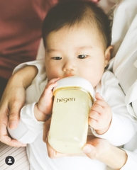 Bình sữa Hegen PPSU 150ml núm ti size S từ 1 – 3 tháng, White