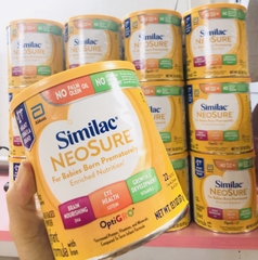 Sữa bột Similac Neosure Infant cho bé sinh non, thiếu tháng, nhẹ cân 0-12 tháng 371g