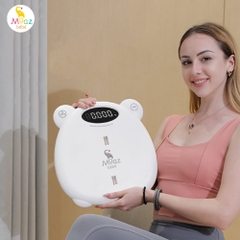 Cân điện tử kèm đo chiều cao cho bé Moaz BéBé MB - 084