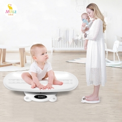 Cân điện tử kèm đo chiều cao cho bé Moaz BéBé MB - 084