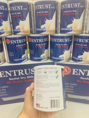Sữa bột không đường Entrust Milk Hộp 400g của Mỹ