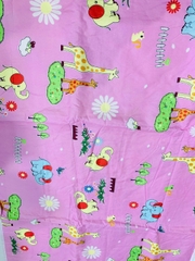 Tấm Lót Chống Thấm 4 Lớp MUJI Cho Trẻ Sơ Sinh Hàng Loại 1 Kích Thước 80x120cm 100% Cotton 