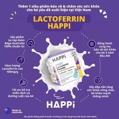 Happi Baby Lactoferrin Powder 28g – Bột Dinh Dưỡng Tăng Miễn Dịch Cho Trẻ Sơ Sinh