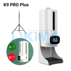 Máy đo thân nhiệt, nhiệt độ, xịt khuẩn và sát khuẩn K9 Pro Plus