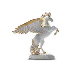 Thiên Lý Mã 26 cm - Tượng - Trắng Sương Mờ - (442688TSV)
