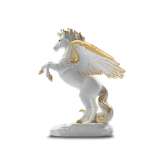 Thiên Lý Mã 26 cm - Tượng - Trắng Sương Mờ - (442688TSV)