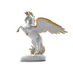 Thiên Lý Mã 26 cm - Tượng - Trắng Sương Mờ - (442688TSV)