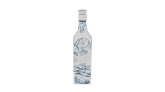 Chai sứ dưỡng sinh vuông 1L + nắp (K1) SDS Biển Xanh (691031500)