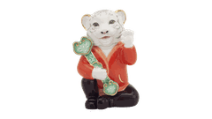 Hổ Như Ý trang trí vàng 9.6cm (Figure) Cam (310979CAV)