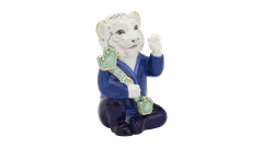 Hổ Như Ý trang trí vàng 9.6cm (Figure) Xanh biển (310979XDV)