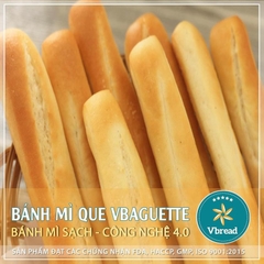 Bánh mì que Vbread (túi 10 bánh mì que)