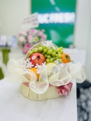 Giỏ quà tặng trái cây cao cấp voan 1000