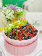 Hộp quà tặng trái cây bánh kem 700