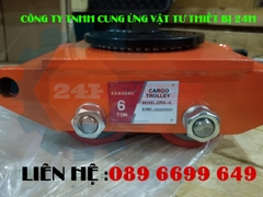 Con lăn vận chuyển (Rùa đẩy kéo hàng) 6 tấn CRA-4