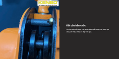 KB3T Palang Xích Kéo Tay 3 Tấn 3 Mét KENBO