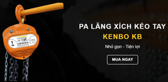 KB2T Palang Xích Kéo Tay 2 Tấn 3 Mét KENBO