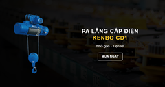 Pa lăng cáp điện KENBO CD1-10T 10 Tấn