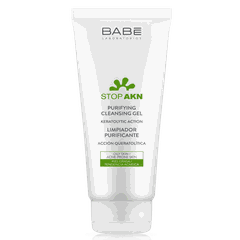 Sữa rửa mặt BABE Stop AKN Purifying Cleansing Gel cho da dầu mụn