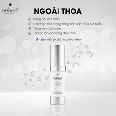 Kem giảm nám, mờ thâm, dưỡng trắng Sakura Active Brightening Complex