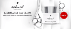 Kem dưỡng phục hồi chống lão hoá da Sakura Restorative Day Cream