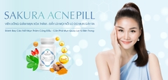 Viên uống giảm mụn, mờ thâm Sakura AcnePill