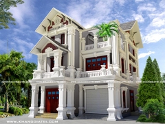 Bộ Mẫu Nhà Tân Cổ Điển Sketchup