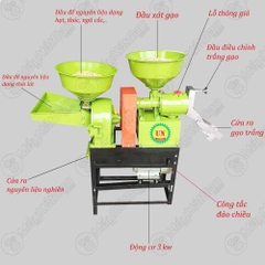 Máy xay xát gạo 2 chức năng UN - 6N40 - 9FC21