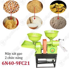 Máy xay xát gạo 2 chức năng UN - 6N40 - 9FC21