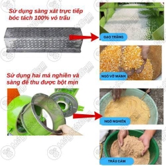 Máy xay xát gạo 3 chức năng UN A3200-C