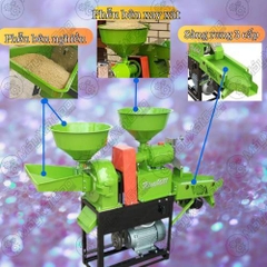 Máy xay xát gạo 3 chức năng UN A3200-C