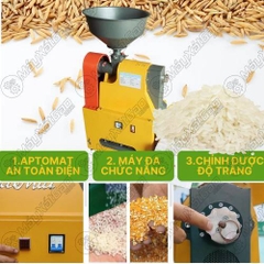 Máy xát gạo mini liên hòan UN 6N40-D