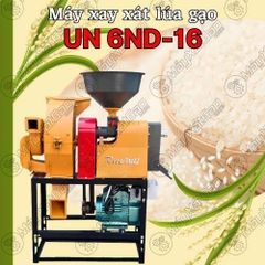 Máy xay xát lúa gạo đầu nghiền búa UN 6ND-16