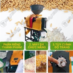 Máy xay xát lúa gạo đầu nghiền búa UN 6ND-16