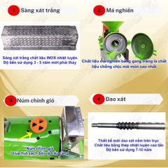 Máy xát gạo 2 chức năng- xát gạo kết hợp nghiền bột UN 6N40-6FP180