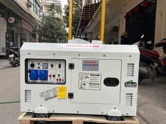 Máy phát điện chạy dầu chống ồn cách âm Honda GS12KVA