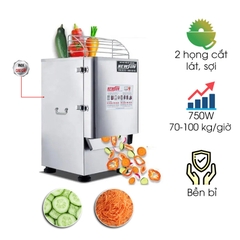 Máy cắt lát rau củ công nghiệp QSP