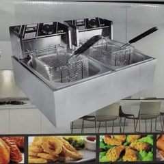 Bếp chiên nhúng đôi Goodfor KD-02