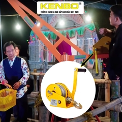 Tời quay tay KENBO FD1800PRO 817kg 20m