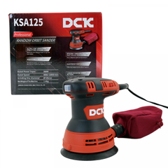 Máy chà nhám xoay tròn DCK - KSA125 (300W)