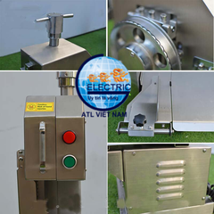 Máy cưa xương inox bàn lật DN-120B