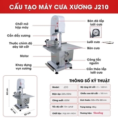 Máy cưa xương J210 Shunling
