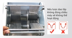 Máy thái thịt tươi sống 2 cửa HD-850