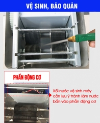 Máy thái thịt tươi sống 2 cửa HD-850