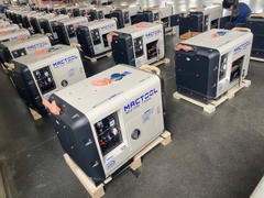 Máy Phát Điện 6Kw Chạy Dầu Mactool XDA-725E Siêu Cách Âm