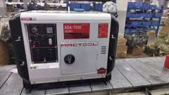 Máy Phát Điện 6Kw Chạy Dầu Mactool XDA-725E Siêu Cách Âm