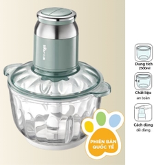 QT - Máy xay đa năng Bear, máy xay thịt, xay rau củ cho bé Bản Quốc Tế - HAPOS BH 18 thán QSJ-B02U2 0.6L 220W - BEAMXEQSJB02U2